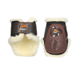 eQuick eLight Fluffy Strijklappen Velcro Bruin